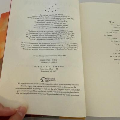 Harry Potter First American Edition Books and More (BB2-BM)