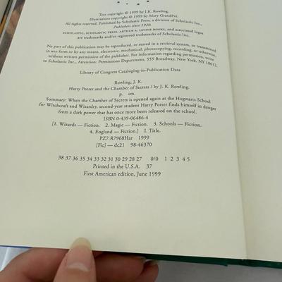 Harry Potter First American Edition Books and More (BB2-BM)