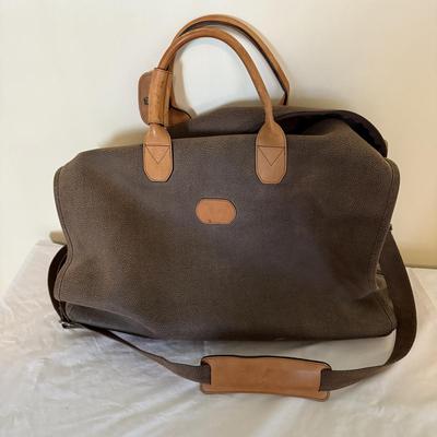 Jack George’s Pebbled Leather Duffel Bag (BB1-BM)