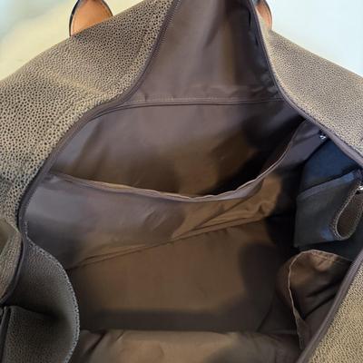 Jack George’s Pebbled Leather Duffel Bag (BB1-BM)