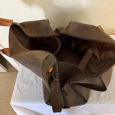 Jack George’s Pebbled Leather Duffel Bag (BB1-BM)