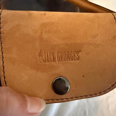 Jack George’s Pebbled Leather Duffel Bag (BB1-BM)