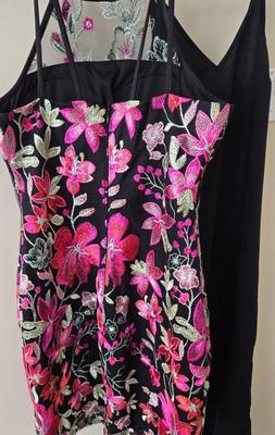 LOT 173W: Two Dresses with Handbag