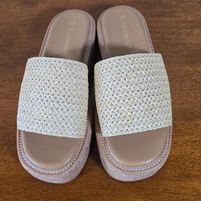 LOT 174W: Summer Time/ Two Pairs of Sandals, Hat, and Belt