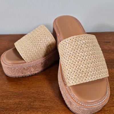 LOT 174W: Summer Time/ Two Pairs of Sandals, Hat, and Belt