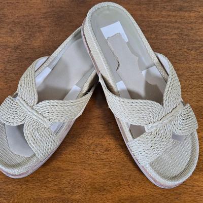 LOT 174W: Summer Time/ Two Pairs of Sandals, Hat, and Belt