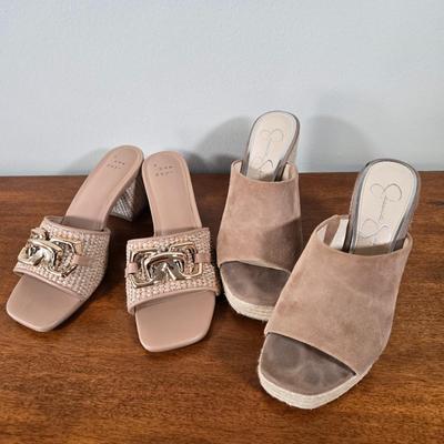 LOT 178W: Heeled Sandals and Wedge Sandals