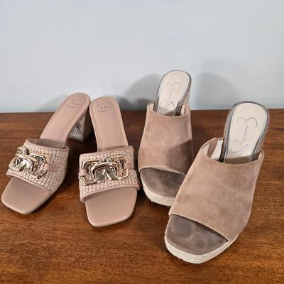 LOT 178W: Heeled Sandals and Wedge Sandals