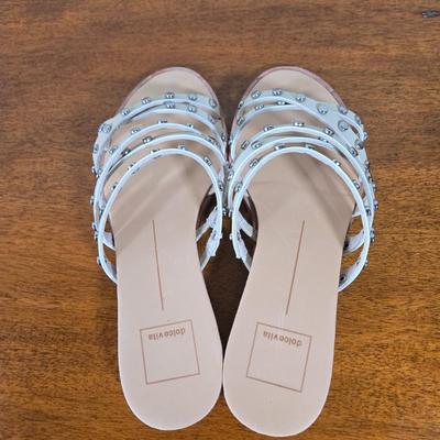 LOT 201W: Two Pairs of Slide in Sandals