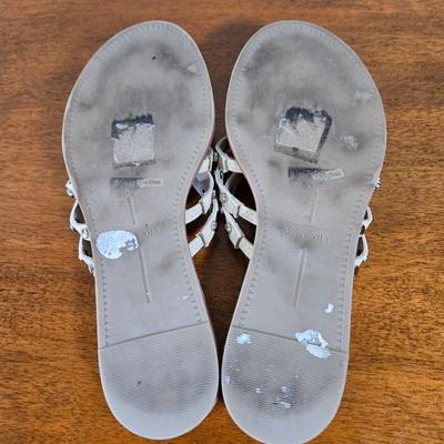 LOT 201W: Two Pairs of Slide in Sandals