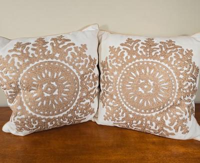 LOT 203H: Four Throw Pillows