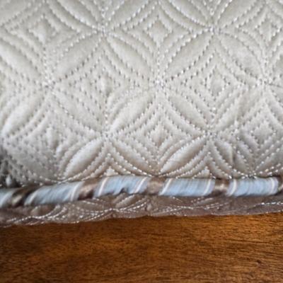 LOT 204H: Two XL and One Smaller Throw Pillows