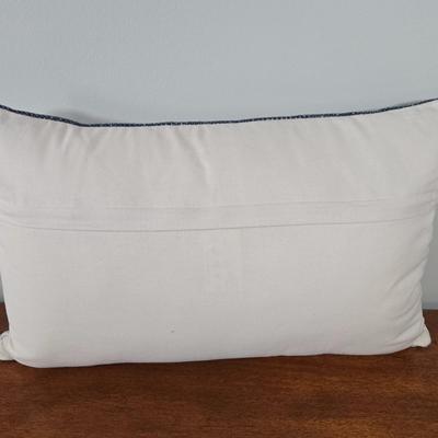 LOT 207H: Three Textured Throw Pillows