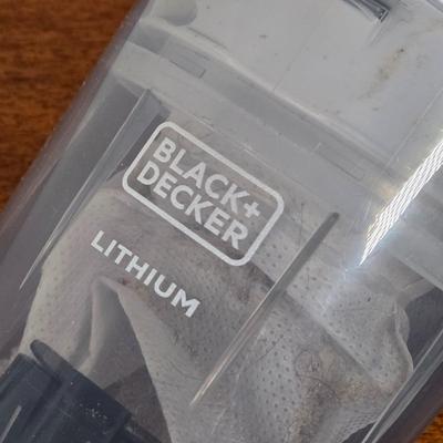 LOT 208H: Dorm Room Essentials/ Floor Lamp, Clothes Hamper, Hanging Shelf Organizer, and Hand Vacuum