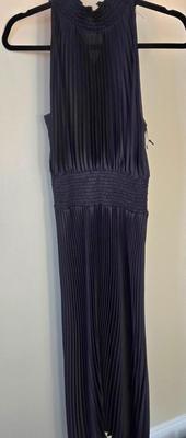 LOT 213W: Two Black Dresses, Wedge Open Toed Shoes, and Two Black Belts