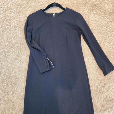 LOT 215W: Two Little Black Dresses and Formal Handbag