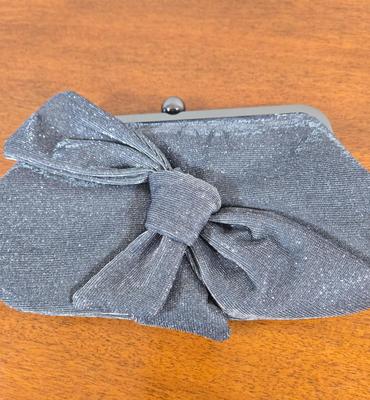 LOT 215W: Two Little Black Dresses and Formal Handbag