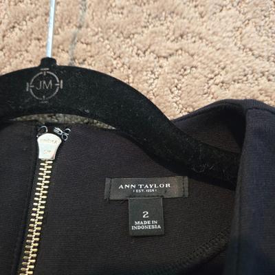 LOT 215W: Two Little Black Dresses and Formal Handbag