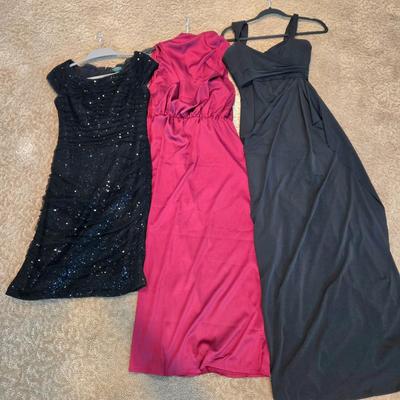 LOT 216W: Three Formal Dresses