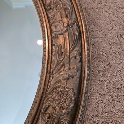 LOT 218W: Decorative Mirror with Ornate Frame