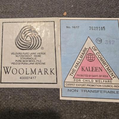 LOT 220H: Two Persian Style Wool Rugs