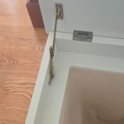 LOT 224H: Laundry Basket and Clothes Hamper with Removal Cloth Liner