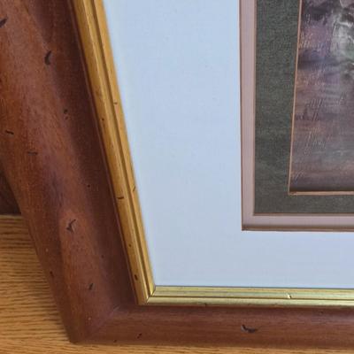 LOT 228H: Framed Print of Flowered Doorway by Cyrus Afsary