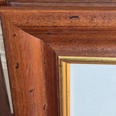 LOT 228H: Framed Print of Flowered Doorway by Cyrus Afsary