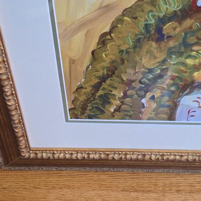 LOT 229H: Print of Asian Lilies by S. Etienne