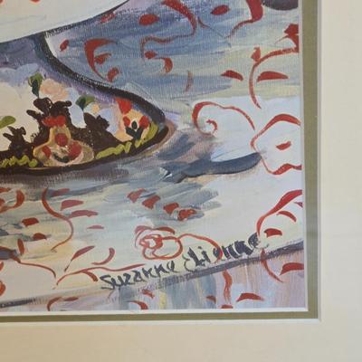 LOT 229H: Print of Asian Lilies by S. Etienne