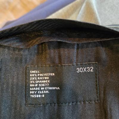 LOT 233X: Six Pairs of Dress Pants