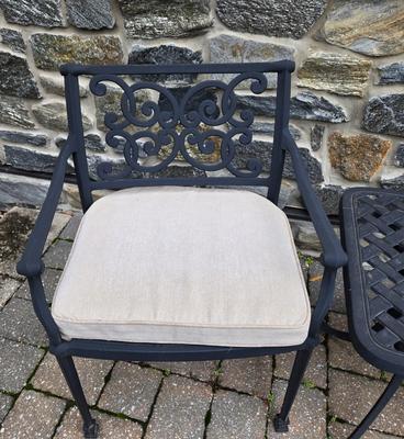 LOT Metal Outdoor Conversation Set with Cushions