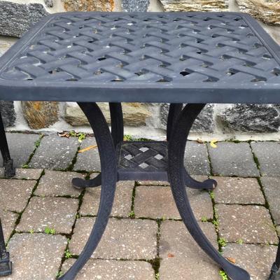 LOT Metal Outdoor Conversation Set with Cushions