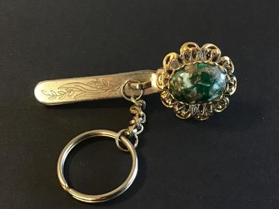 Vintage Glove Clip key Chain