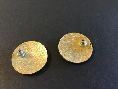 Vintage Clossione Iris Earrings