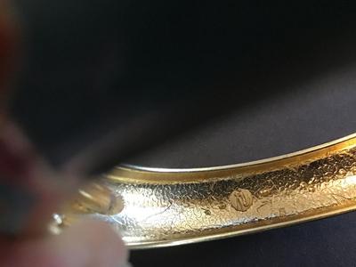 Marked Enamel Turtle Bracelet