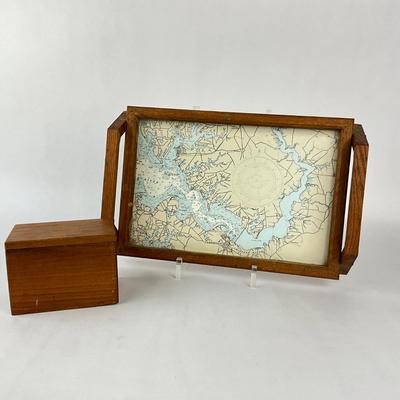 Sale Photo Thumbnail #1313: Tray: 18" wide x 12" deep