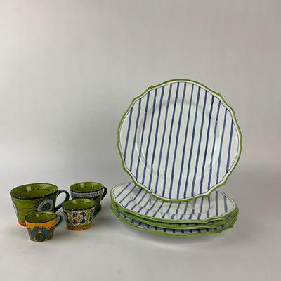 Sale Photo Thumbnail #1335: Made in Italy, designed by Jilly Walsh
Plates: 11" diameter