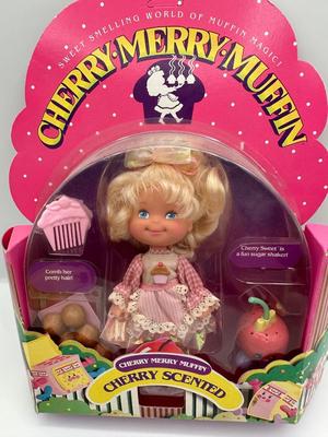 Vintage 1988 Mattel Cherry Merry Muffin Doll – New in Box