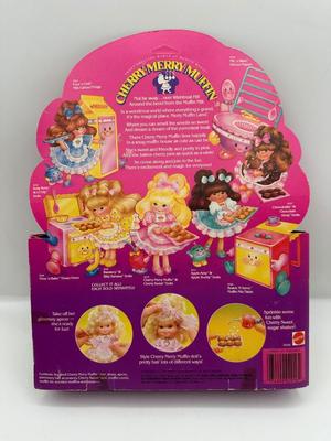 Vintage 1988 Mattel Cherry Merry Muffin Doll – New in Box