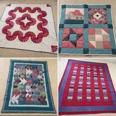 Collection of Patchwork Quilts (BB2-SF)