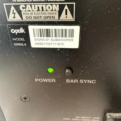 Polk Soundbar and Subwoofer (PB-BM)