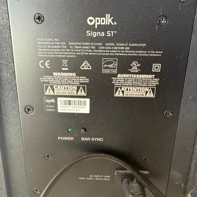 Polk Soundbar and Subwoofer (PB-BM)