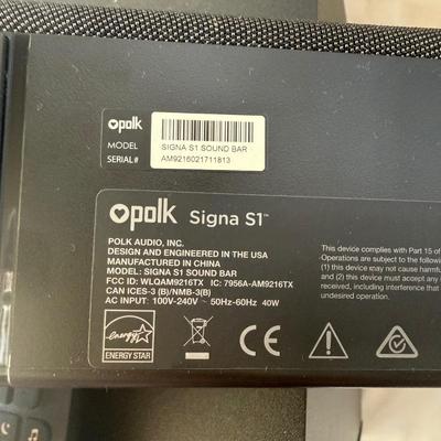 Polk Soundbar and Subwoofer (PB-BM)