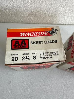 Winchester AA Plus 20ga 2 3/4 skeet Loads