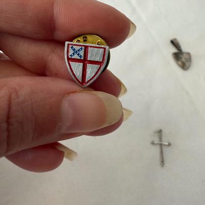 Cross and Episcopal Shield Jewelry (K-BM)