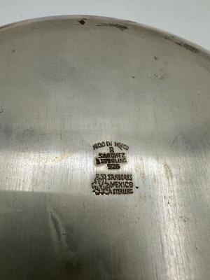 Sanborns Mexico Sterling Silver Dish by R. Sanchez