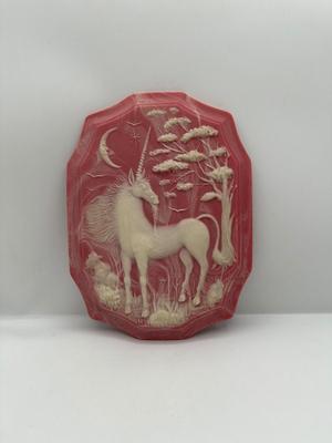 Robert H. Hutschenreuther Unicorn Wall Plaque