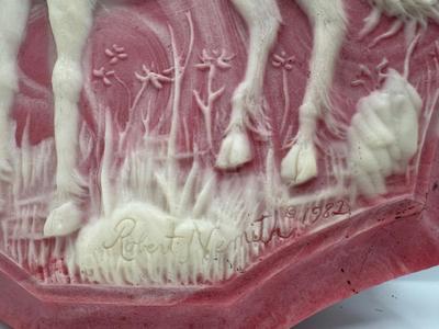 Robert H. Hutschenreuther Unicorn Wall Plaque