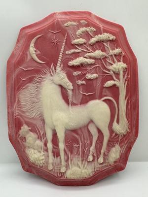 Robert H. Hutschenreuther Unicorn Wall Plaque